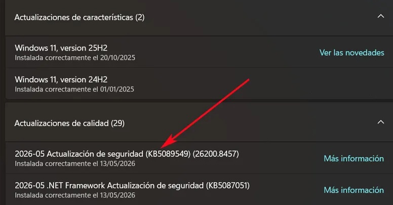 Microsoft reconoce fallos en las actualizaciones de mayo de Windows 11 ...